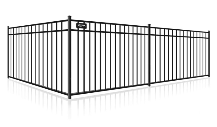 Commercial aluminum fence company in the Dallas-Fort Worth Metroplex area.