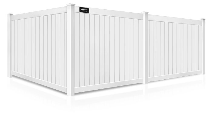 Commercial Vinyl fence company in the Dallas-Fort Worth Metroplex area.