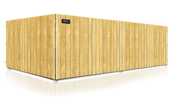 Commercial Wood fence contractor in the Dallas-Fort Worth Metroplex area.