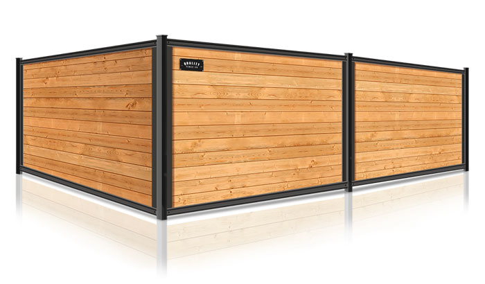 Residential Mixed Material fence contractor in the Dallas-Fort Worth Metroplex area.