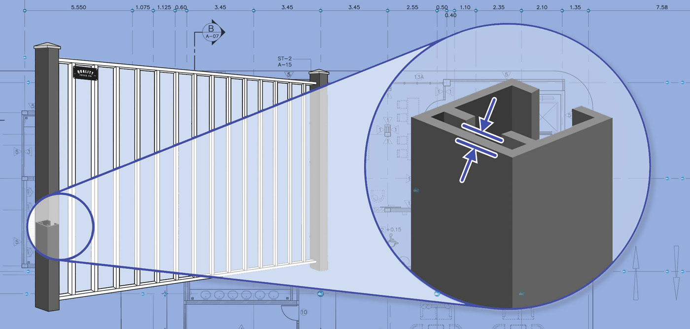Dallas-Fort Worth Metroplex Aluminum fence Posts installation company
