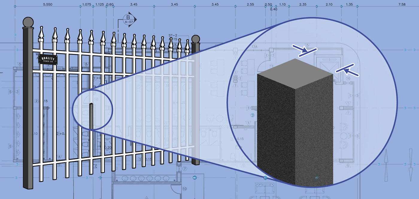 Dallas-Fort Worth Metroplex Ornamental Iron fence Pickets installation company