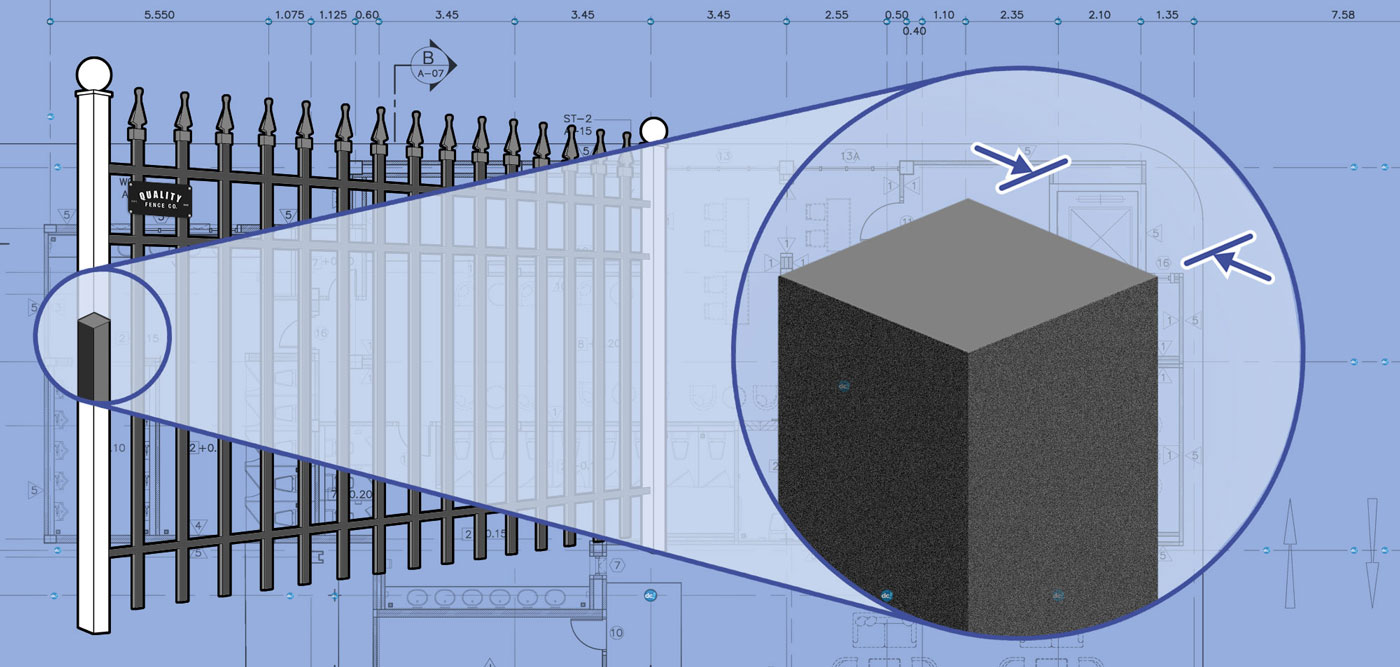 Dallas-Fort Worth Metroplex Ornamental Iron fence Posts installation company