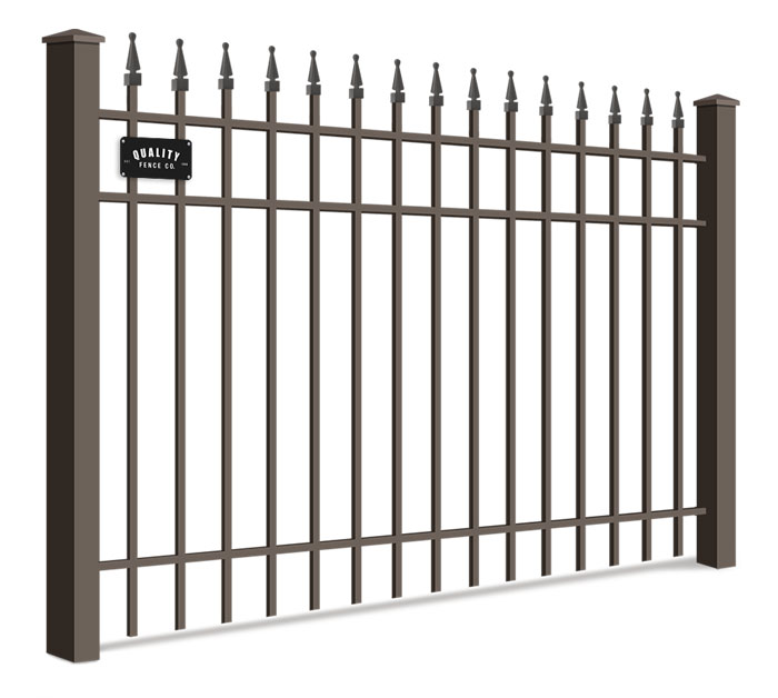 Ornamental Iron fence features popular with Dallas-Fort Worth Metroplex homeowners