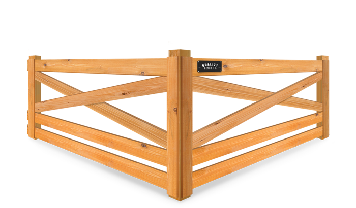 Crossbuck wood fence company in Dallas-Fort Worth Metroplex