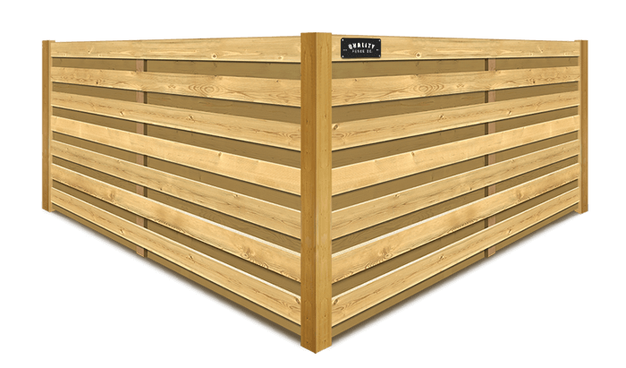 Horizontal Shadowbox wood fence company in Dallas-Fort Worth Metroplex