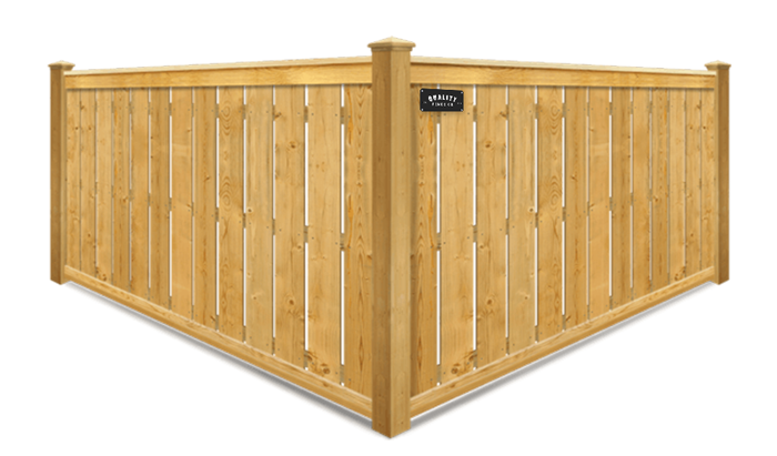 Spaced Picket wood fence company in Dallas-Fort Worth Metroplex