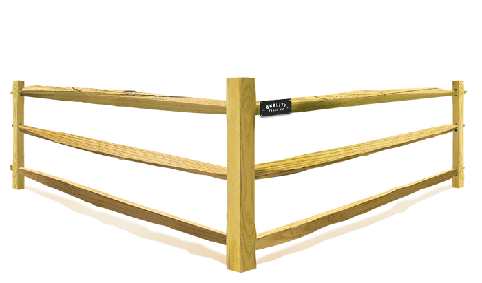 Split Rail wood fence company in Dallas-Fort Worth Metroplex