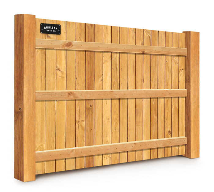 Wood fence features popular with Dallas-Fort Worth Metroplex homeowners