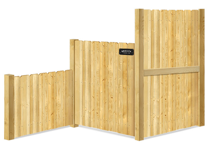 Wood fence height options Dallas-Fort Worth Metroplex