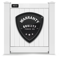 Dallas-Fort Worth Metroplex Vinyl Fence Warranty Information
