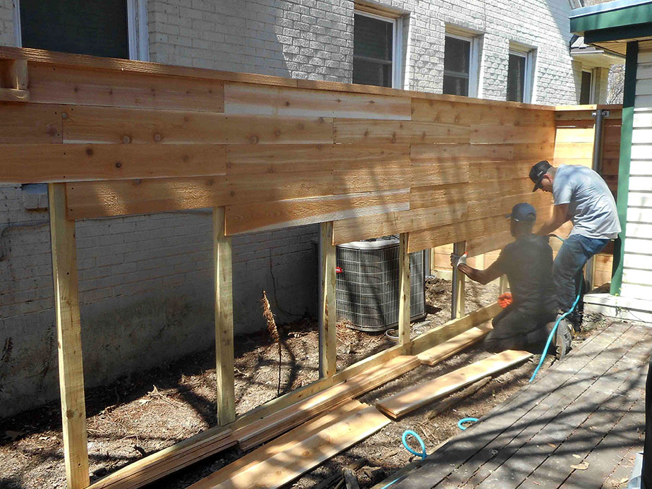 Irving Texas Professional Fence Installation